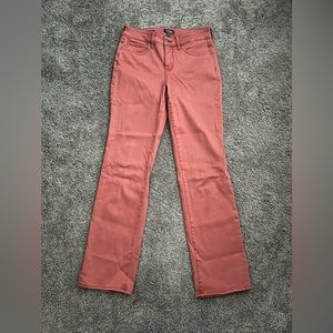 NYDJ Orange Marilyn Straight Pants